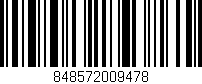 Código de barras (EAN, GTIN, SKU, ISBN): '848572009478'