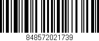 Código de barras (EAN, GTIN, SKU, ISBN): '848572021739'