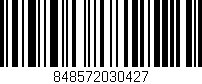 Código de barras (EAN, GTIN, SKU, ISBN): '848572030427'