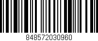 Código de barras (EAN, GTIN, SKU, ISBN): '848572030960'