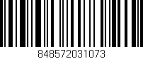 Código de barras (EAN, GTIN, SKU, ISBN): '848572031073'