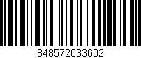 Código de barras (EAN, GTIN, SKU, ISBN): '848572033602'