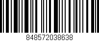 Código de barras (EAN, GTIN, SKU, ISBN): '848572038638'