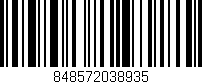 Código de barras (EAN, GTIN, SKU, ISBN): '848572038935'