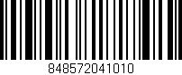 Código de barras (EAN, GTIN, SKU, ISBN): '848572041010'