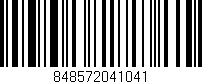 Código de barras (EAN, GTIN, SKU, ISBN): '848572041041'