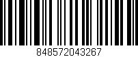 Código de barras (EAN, GTIN, SKU, ISBN): '848572043267'