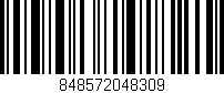 Código de barras (EAN, GTIN, SKU, ISBN): '848572048309'