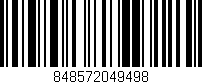 Código de barras (EAN, GTIN, SKU, ISBN): '848572049498'