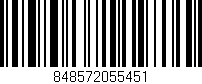 Código de barras (EAN, GTIN, SKU, ISBN): '848572055451'