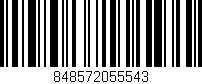 Código de barras (EAN, GTIN, SKU, ISBN): '848572055543'