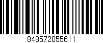 Código de barras (EAN, GTIN, SKU, ISBN): '848572055611'