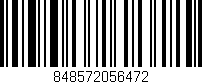 Código de barras (EAN, GTIN, SKU, ISBN): '848572056472'