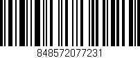 Código de barras (EAN, GTIN, SKU, ISBN): '848572077231'