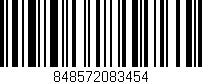 Código de barras (EAN, GTIN, SKU, ISBN): '848572083454'