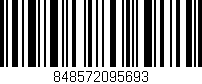 Código de barras (EAN, GTIN, SKU, ISBN): '848572095693'