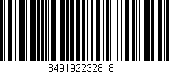 Código de barras (EAN, GTIN, SKU, ISBN): '8491922328181'