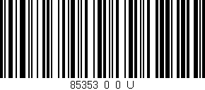 Código de barras (EAN, GTIN, SKU, ISBN): '85353_0_0_U'