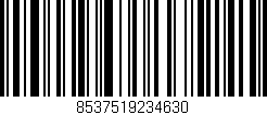 Código de barras (EAN, GTIN, SKU, ISBN): '8537519234630'