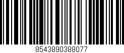 Código de barras (EAN, GTIN, SKU, ISBN): '8543890388077'