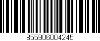 Código de barras (EAN, GTIN, SKU, ISBN): '855906004245'