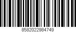 Código de barras (EAN, GTIN, SKU, ISBN): '8582022984749'