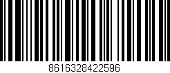 Código de barras (EAN, GTIN, SKU, ISBN): '8616328422596'