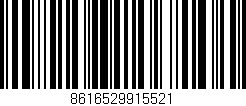 Código de barras (EAN, GTIN, SKU, ISBN): '8616529915521'