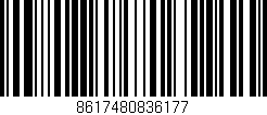 Código de barras (EAN, GTIN, SKU, ISBN): '8617480836177'