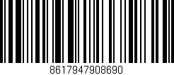 Código de barras (EAN, GTIN, SKU, ISBN): '8617947908690'