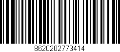 Código de barras (EAN, GTIN, SKU, ISBN): '8620202773414'