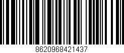 Código de barras (EAN, GTIN, SKU, ISBN): '8620968421437'