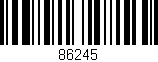 Código de barras (EAN, GTIN, SKU, ISBN): '86245'