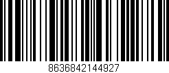 Código de barras (EAN, GTIN, SKU, ISBN): '8636842144927'