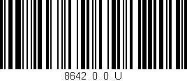 Código de barras (EAN, GTIN, SKU, ISBN): '8642_0_0_U'