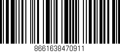 Código de barras (EAN, GTIN, SKU, ISBN): '8661638470911'