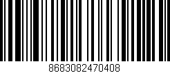 Código de barras (EAN, GTIN, SKU, ISBN): '8683082470408'