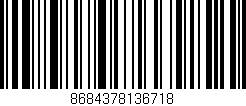 Código de barras (EAN, GTIN, SKU, ISBN): '8684378136718'