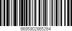 Código de barras (EAN, GTIN, SKU, ISBN): '8695902865264'