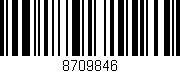 Código de barras (EAN, GTIN, SKU, ISBN): '8709846'