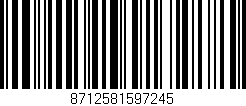 Código de barras (EAN, GTIN, SKU, ISBN): '8712581597245'