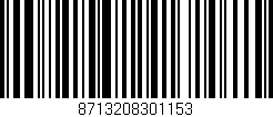Código de barras (EAN, GTIN, SKU, ISBN): '8713208301153'