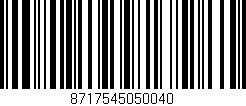 Código de barras (EAN, GTIN, SKU, ISBN): '8717545050040'