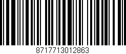 Código de barras (EAN, GTIN, SKU, ISBN): '8717713012863'