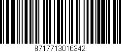 Código de barras (EAN, GTIN, SKU, ISBN): '8717713016342'