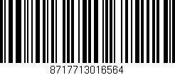 Código de barras (EAN, GTIN, SKU, ISBN): '8717713016564'