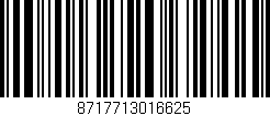 Código de barras (EAN, GTIN, SKU, ISBN): '8717713016625'