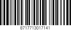Código de barras (EAN, GTIN, SKU, ISBN): '8717713017141'