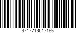 Código de barras (EAN, GTIN, SKU, ISBN): '8717713017165'