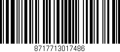 Código de barras (EAN, GTIN, SKU, ISBN): '8717713017486'